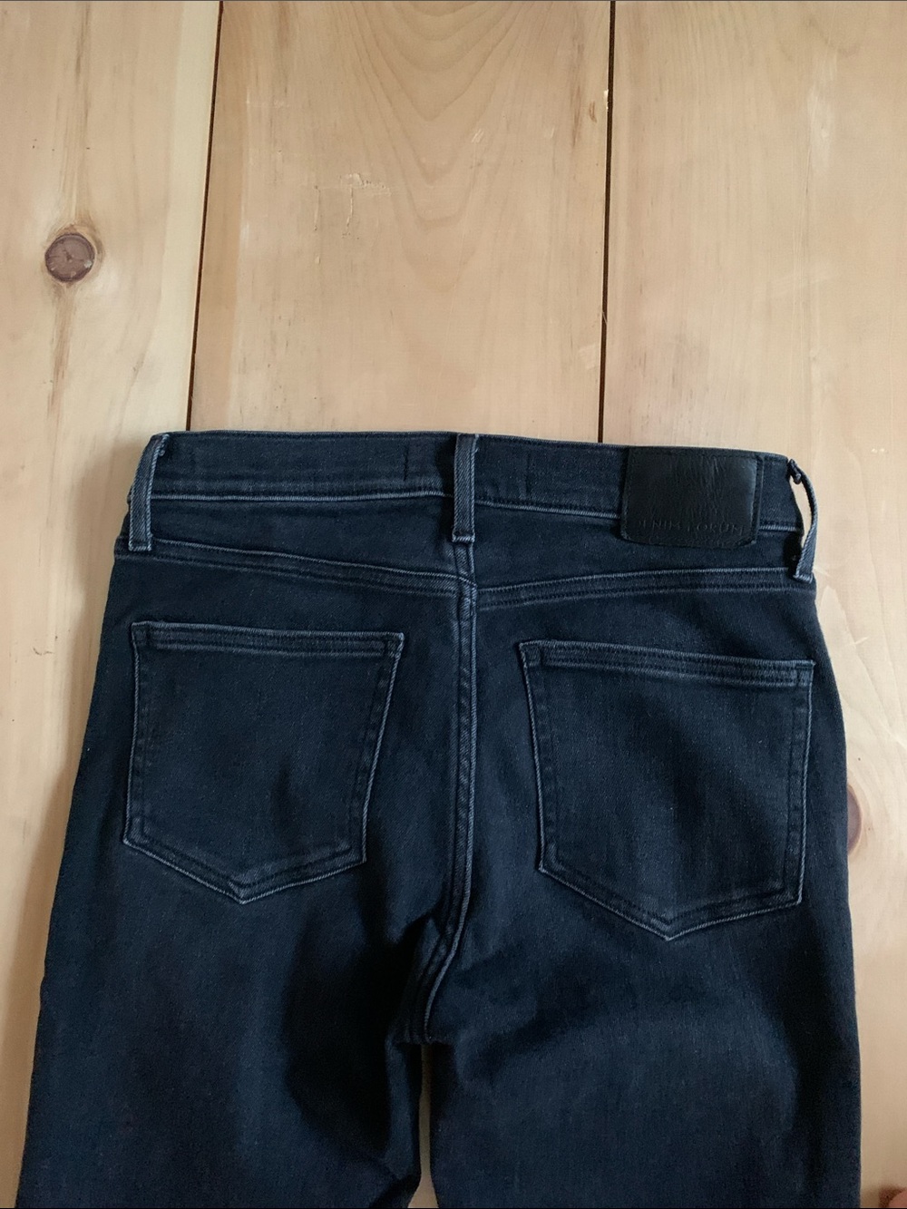 Denim Forum Black Nico Mid-Rise skinny crop Jeans - Picture 4 of 5
